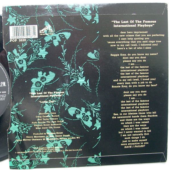 Morrissey : The Last Of The Famous International Playboys (7", Single)