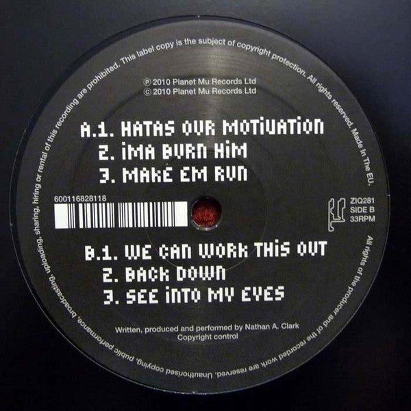 DJ Nate : Hatas Our Motivation (12")