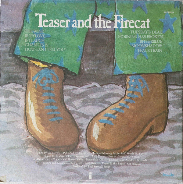 Cat Stevens : Teaser And The Firecat (LP, Album, RP, Gat)