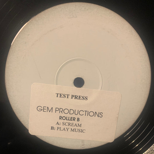 Gem Productions : Roller.B / Scream (12", Sti)