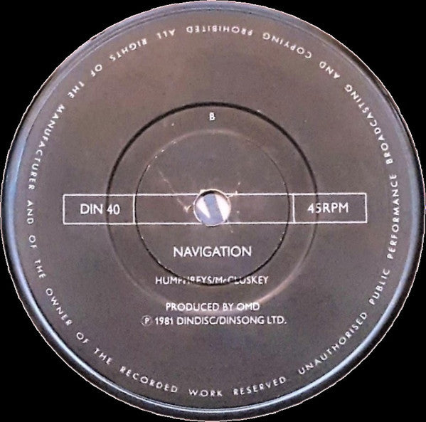 Orchestral Manoeuvres In The Dark : Maid Of Orleans (7", Single, No )