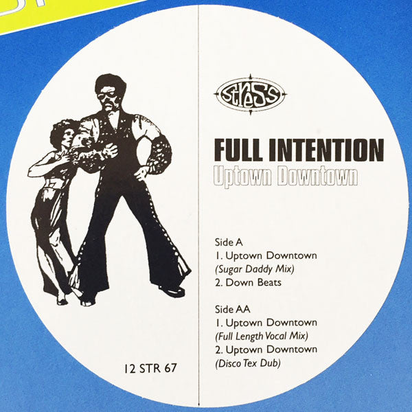 Full Intention : Uptown Downtown (12", Promo)