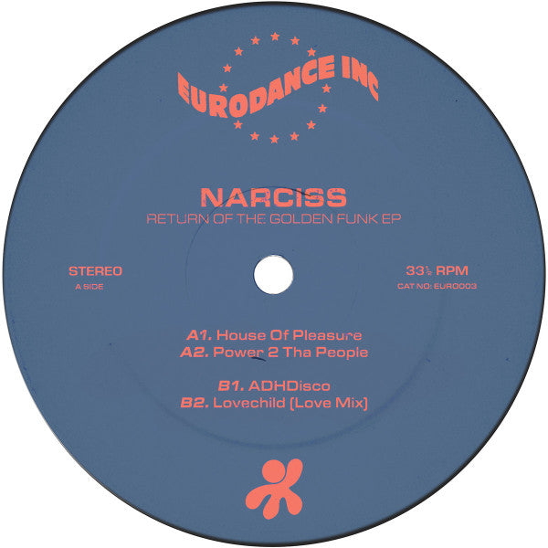 Narciss : Return Of The Golden Funk (12", EP)