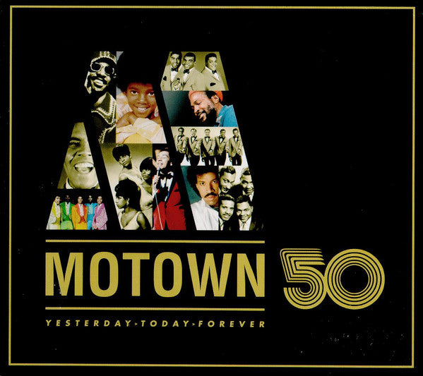Various : Motown 50 (Yesterday - Today - Forever) (3xCD, Comp)