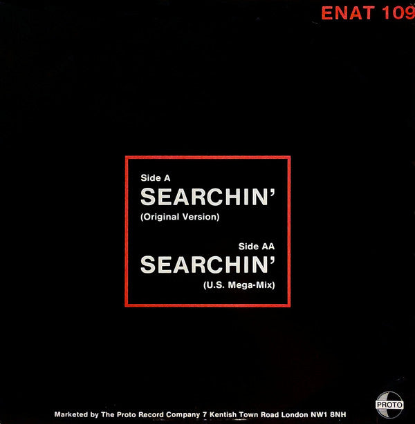 Hazell Dean : Searchin' (I Gotta Find A Man) (12", Single, Red)