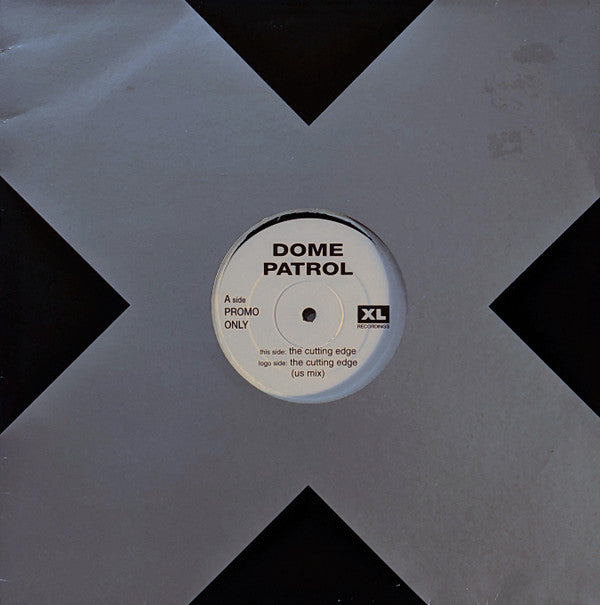 Dome Patrol : The Cutting Edge (12", Promo)