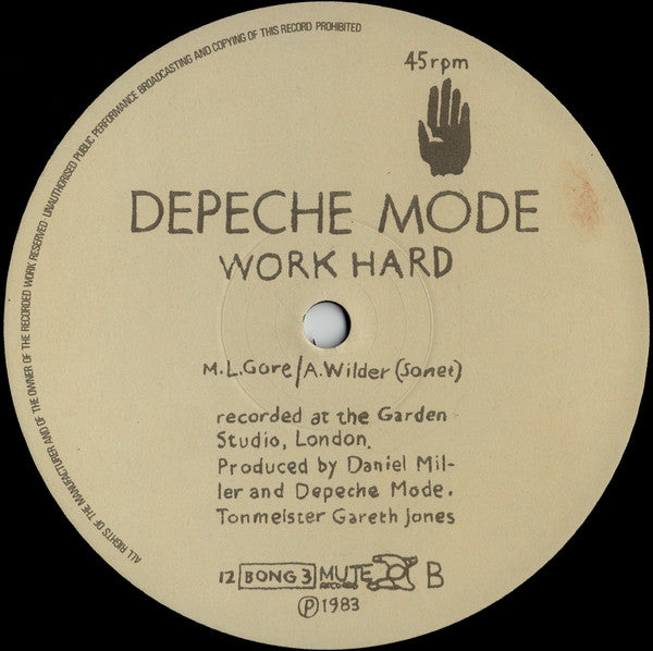 Depeche Mode : Everything Counts (In Larger Amounts) (12", Single)