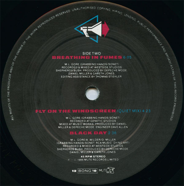 Depeche Mode : Stripped (Highland Mix) (12", Single, Emb)