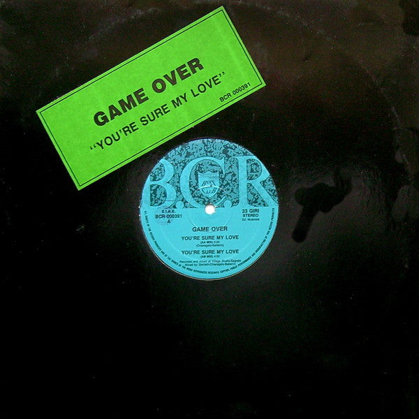 Game Over (10) : You're Sure My Love (12")
