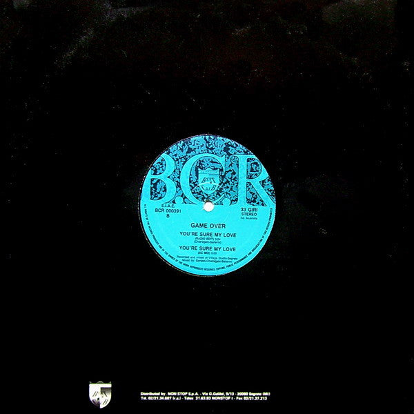 Game Over (10) : You're Sure My Love (12")