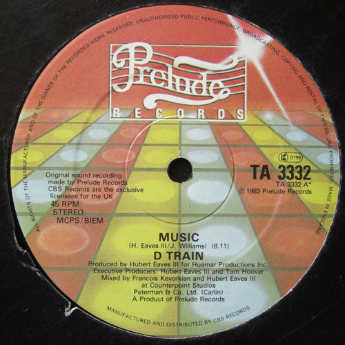 D Train* : Music (12")