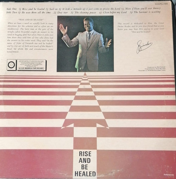 Tommy Saaiden : Rise & Be Healed (LP, Album)