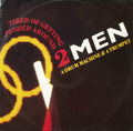 2 Men A Drum Machine And A Trumpet : Tired Of Getting Pushed Around (12", 1st)