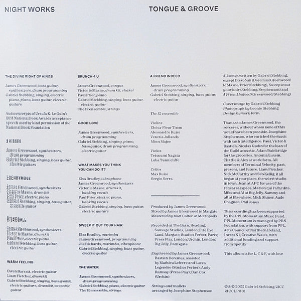 Night Works : Tongue & Groove (LP, Album)