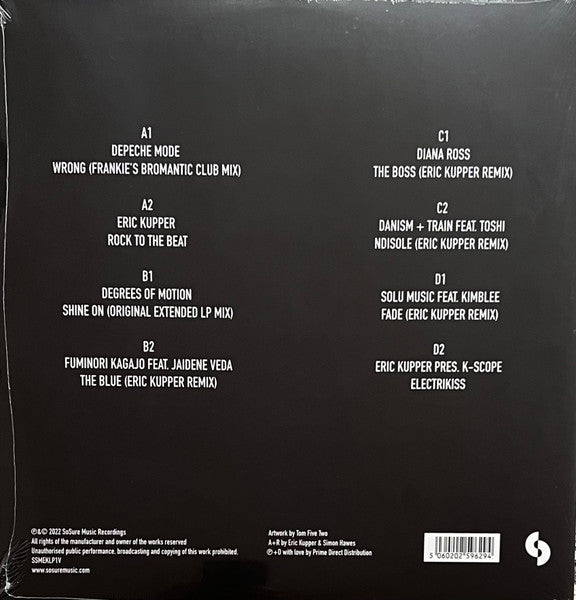 Eric Kupper : A Lifetime In Dance Music (2x12", Comp)