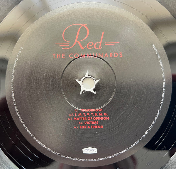 The Communards : Red (LP, Album)