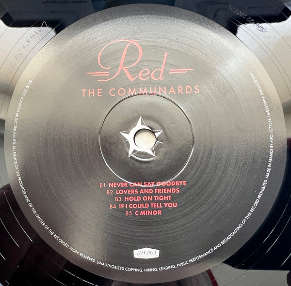 The Communards : Red (LP, Album)