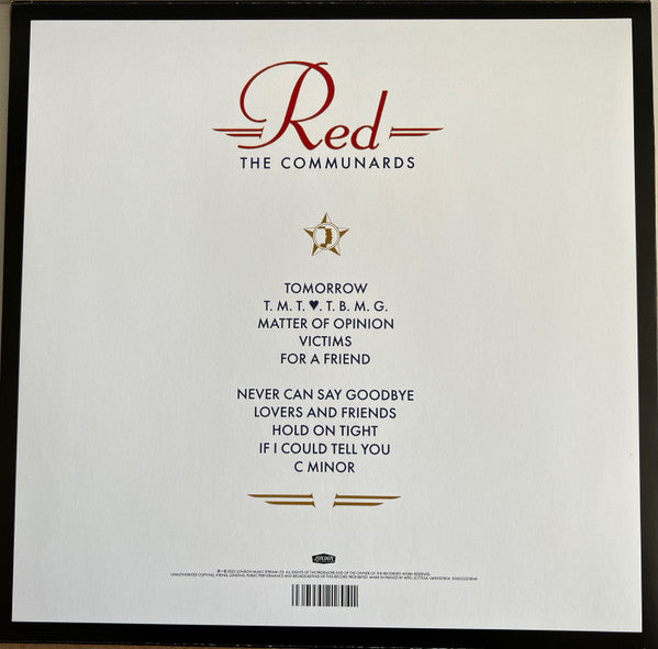 The Communards : Red (LP, Album)