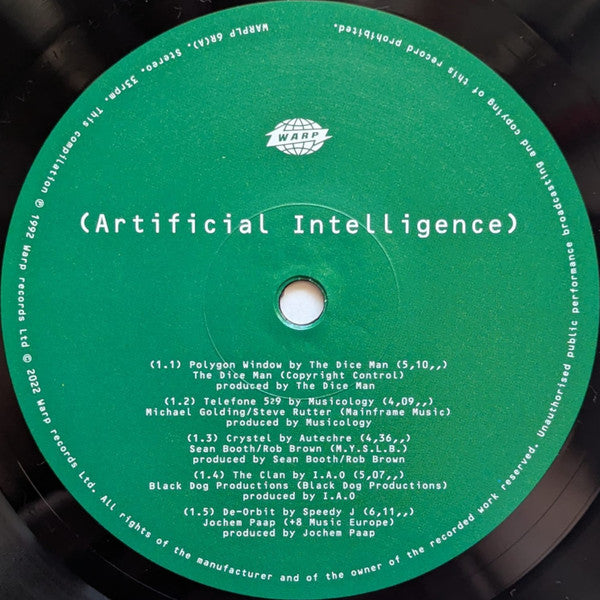 Various : Artificial Intelligence (LP, Comp, RE)