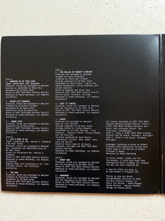 Waajeed : Memoirs Of Hi​-​Tech Jazz (2x12", Album)