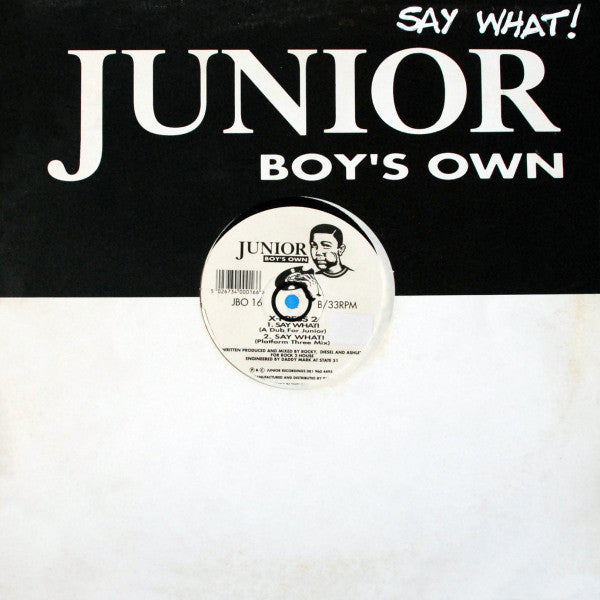 X-Press 2 : Say What! (12", Single)