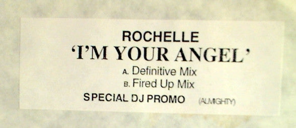 Rochelle (2) : I'm Your Angel (12", Promo, W/Lbl)