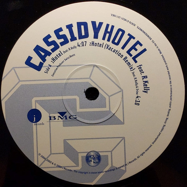 Cassidy (3) : Hotel (12")