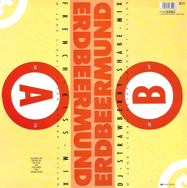 Sigmund Und Seine Freu(n)de* : Erdbeermund (12", Maxi)