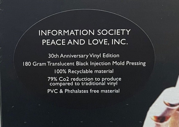 Information Society : Peace And Love, Inc. (2xLP, RE, Bla)