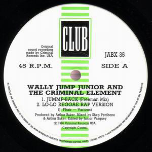 Wally Jump Jr & The Criminal Element : Jummp-Back (12")