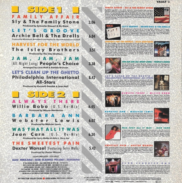 Various : Club Classics Volume 2 (LP, Comp)