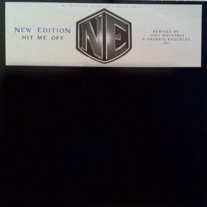New Edition : Hit Me Off (Promo 2) (12", Promo)
