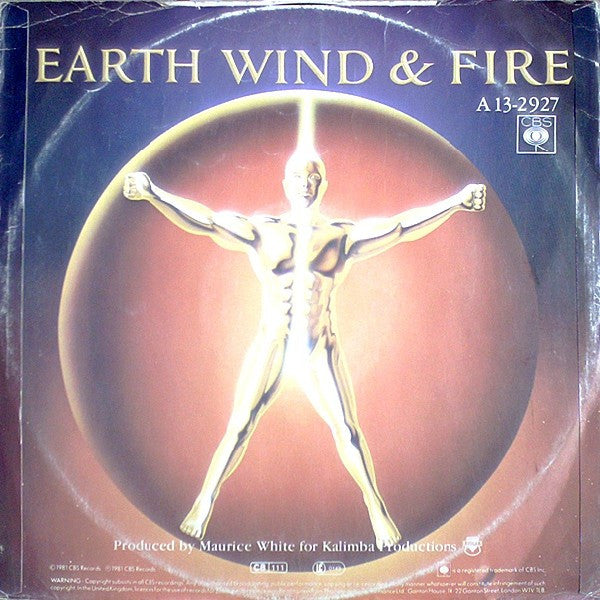 Earth, Wind & Fire : Fall In Love With Me (Extended Version) (12")