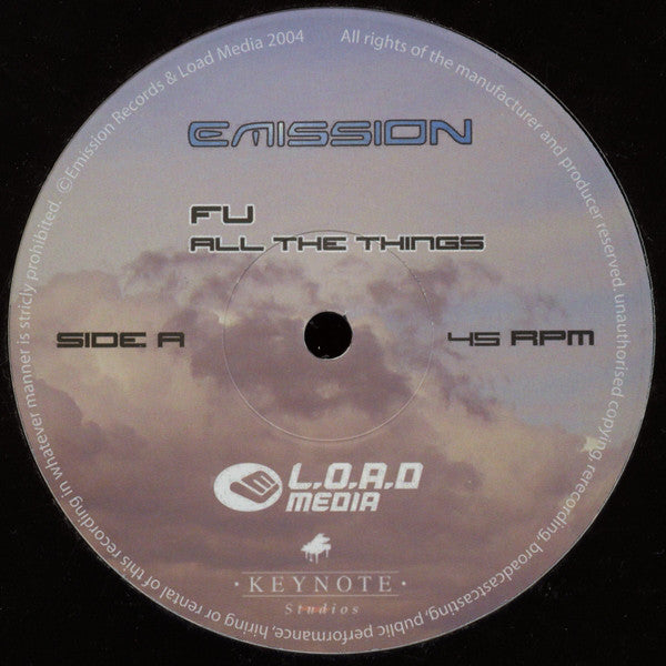 Fu (2) : All The Things / Beginning Of The Storm (12")