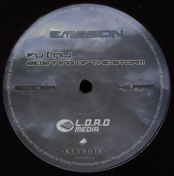 Fu (2) : All The Things / Beginning Of The Storm (12")