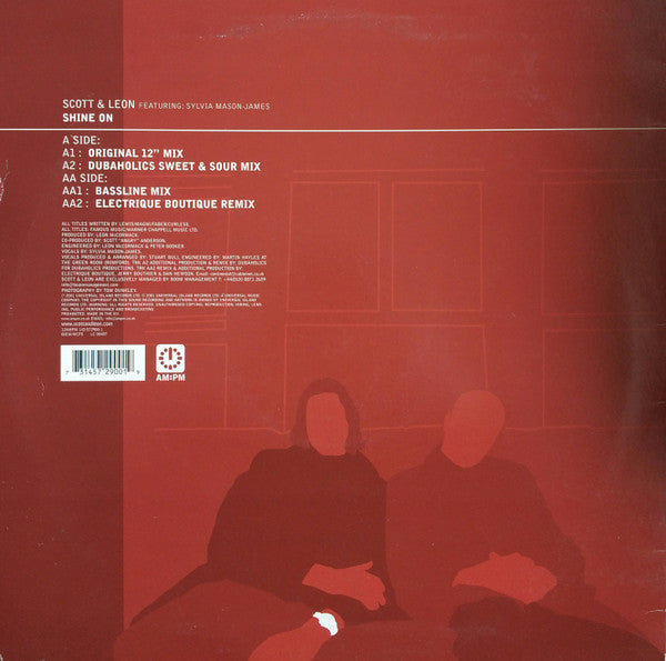 Scott & Leon Featuring: Sylvia Mason-James : Shine On (12")