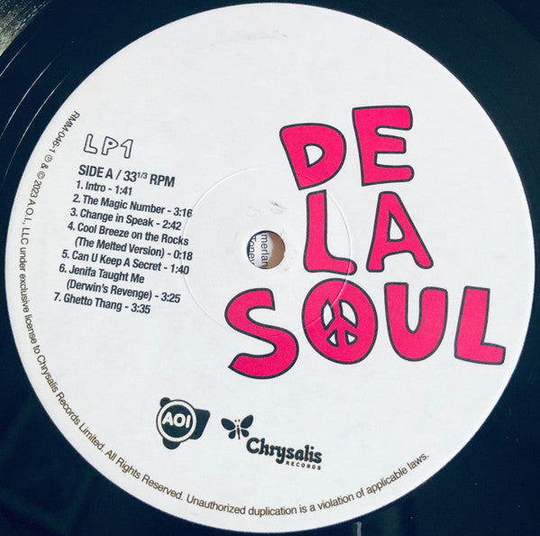 De La Soul : 3 Feet High And Rising (2xLP, Album, RE, 180)
