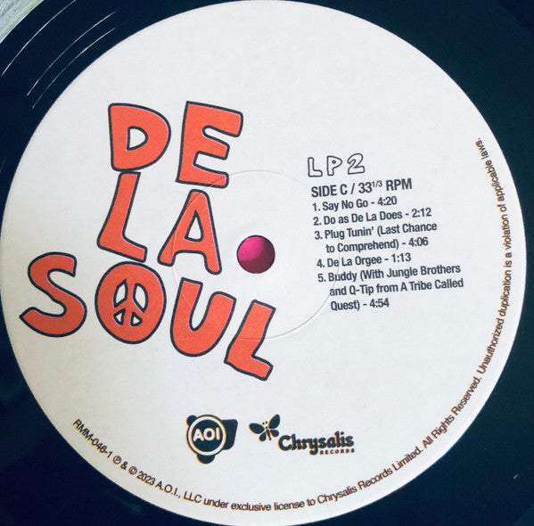 De La Soul : 3 Feet High And Rising (2xLP, Album, RE, 180)