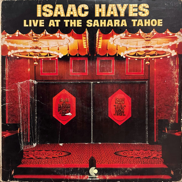 Isaac Hayes : Live At The Sahara Tahoe (2xLP, Album, RP, Son)