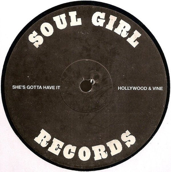 Hollywood & Vine : She's Gotta Have It (12")