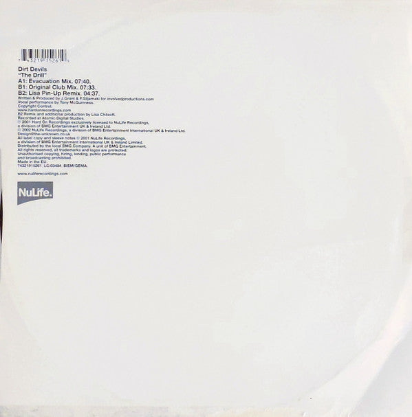 Dirt Devils : The Drill (12")