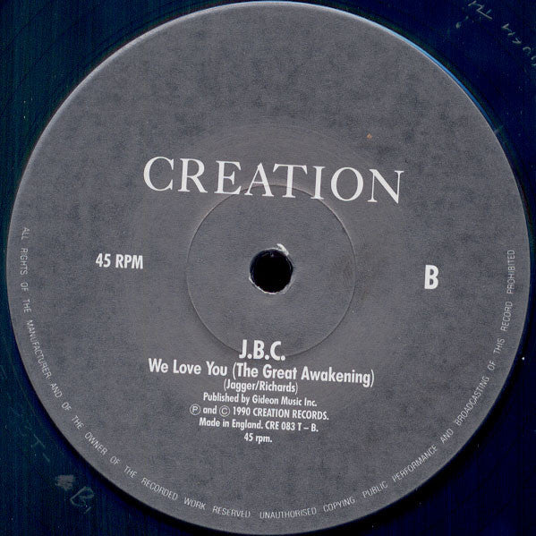J.B.C. : We Love You (12")