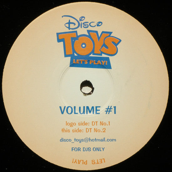 Disco Toys : Let's Play! Volume #1 (12")