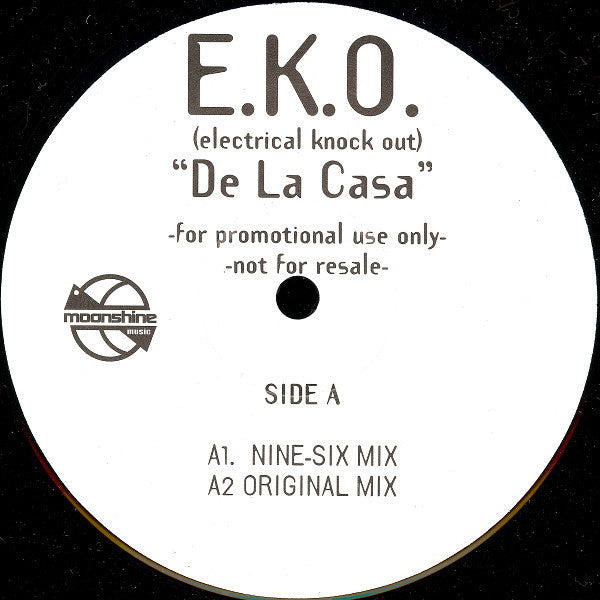 E.K.O. : De La Casa (12", Single, Promo)