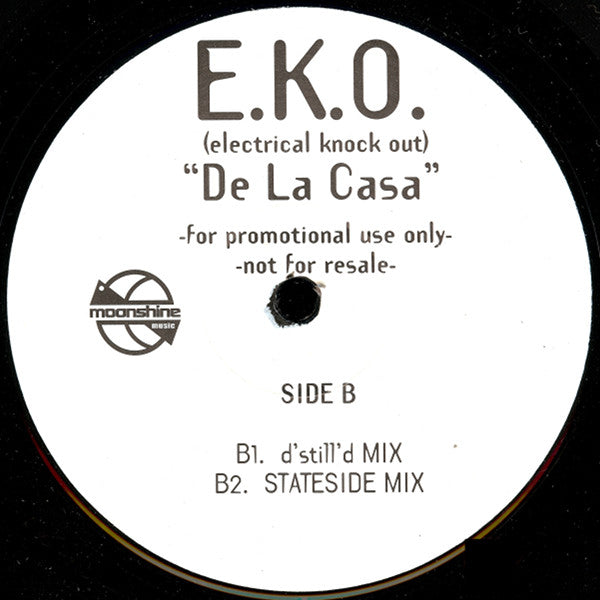 E.K.O. : De La Casa (12", Single, Promo)