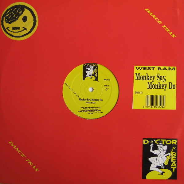 WestBam : Monkey Say, Monkey Do (12")