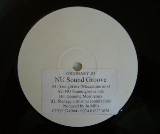 Ordinary Jo : NU Sound Groove (12", Sti)