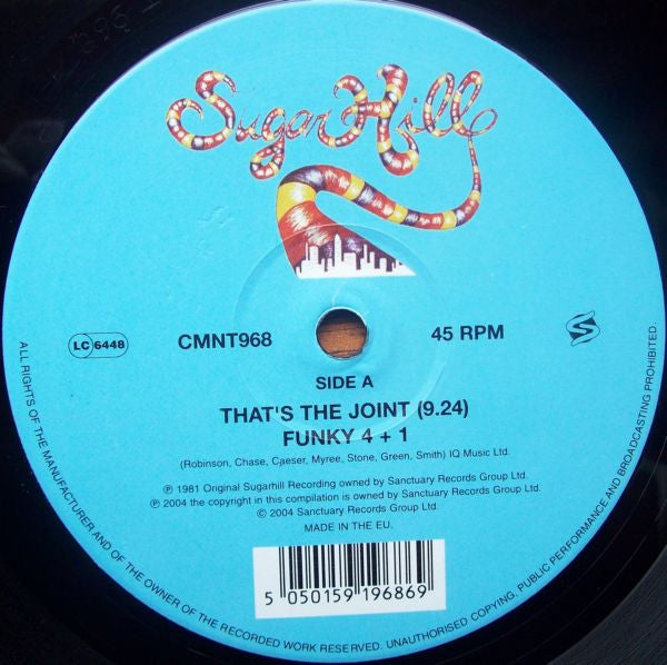 Funky 4 + 1 : That's The Joint / Rockin' & Rappin' In The House (12")