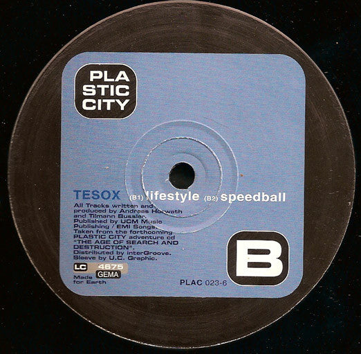 Tesox : Sensual Sign (12")