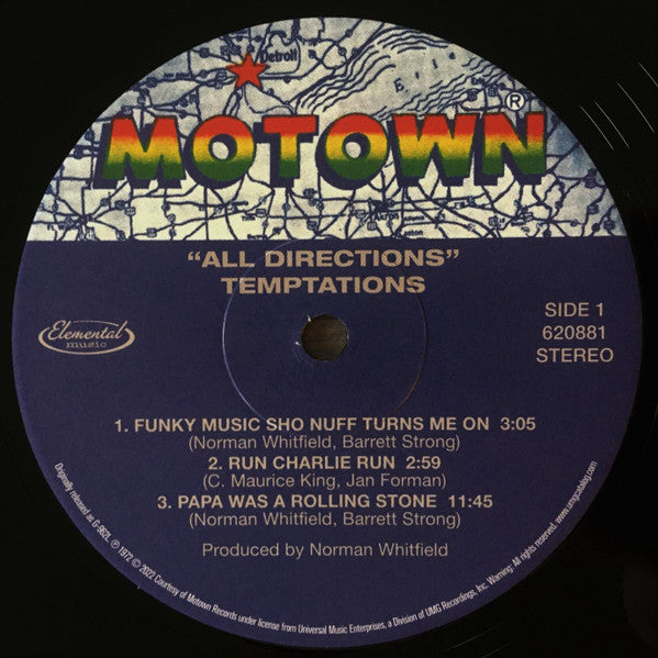 The Temptations : All Directions (LP, Album, RSD, RE)
